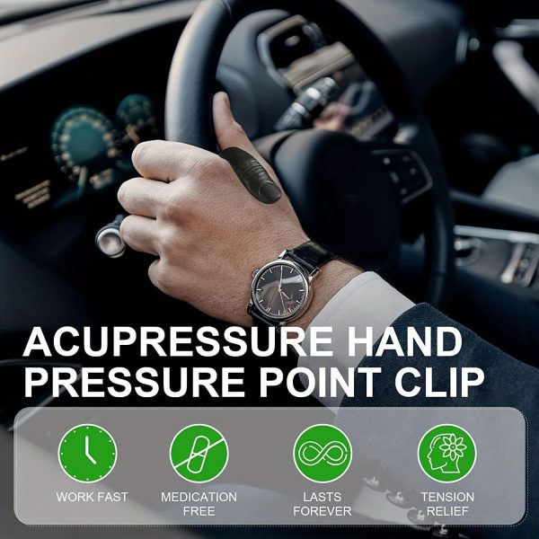 Wearable Acupressure Clip for Sugar.